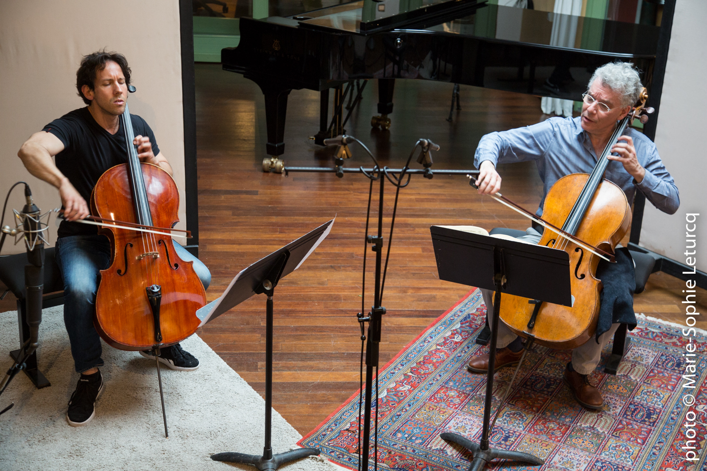 Avec Xavier Gagnepain, Etude de Popper n°30